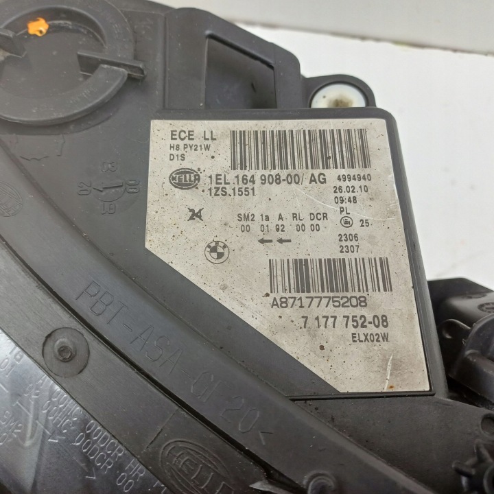 2006 BMW 5 E60 E61 PROJECTEUR 7177752