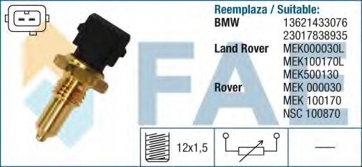 SENSOR TEMPERATURA DE AGUA BMW ROVER 