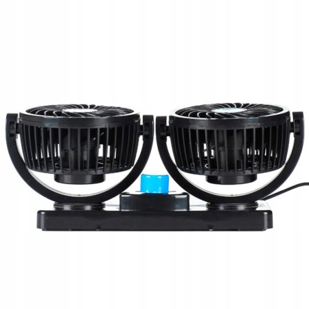 POTENTE VENTILADOR VENTILADOR AUTO 12V- DOBLE 