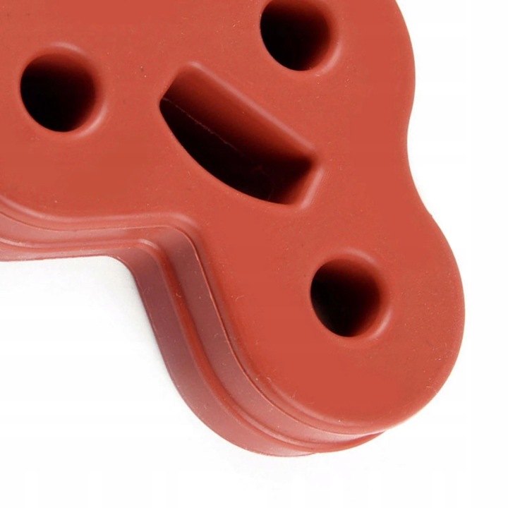 C2C32948 SILENCIEUX ARRIÈRE ÉCHAPPEMENT CAOUTCHOUC POIGNÉE FIXATION VERS XF X250 XJ X351 ROUGE