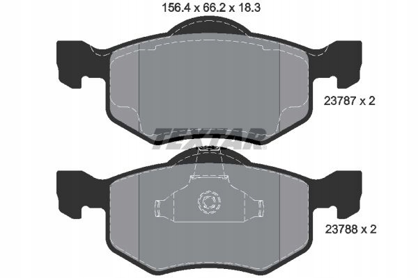 ZAPATAS DE FRENADO FORD P. MAVERIC 01- PARTE TRASERA BEBNY 