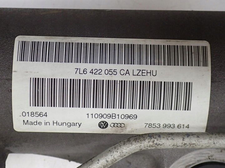 CRÉMAILLÈRE DE DIRECTION COLONNE TRANSMISSION EUROPE 7L6422055CA VW TOUAREG I 7L LIFT 10R