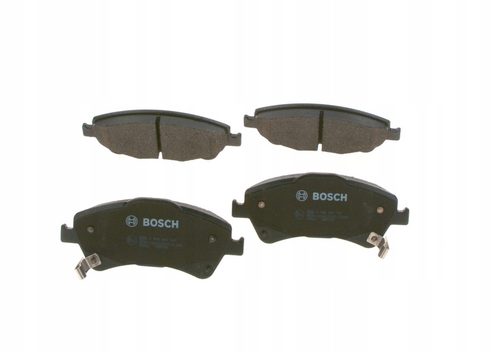 ZAPATAS DE FRENADO KPL. BOSCH 0 986 494 187 TOYOTA AVENSIS 2.0 D-4D 