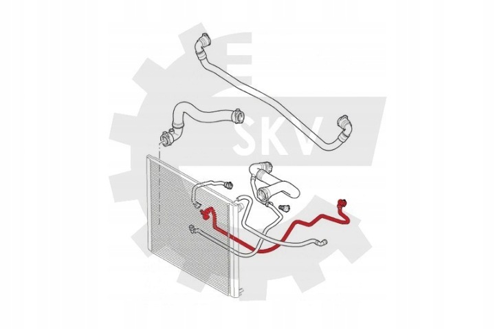 ESEN SKV 43SKV730 FIL FLEXIBLE RADIATEUR