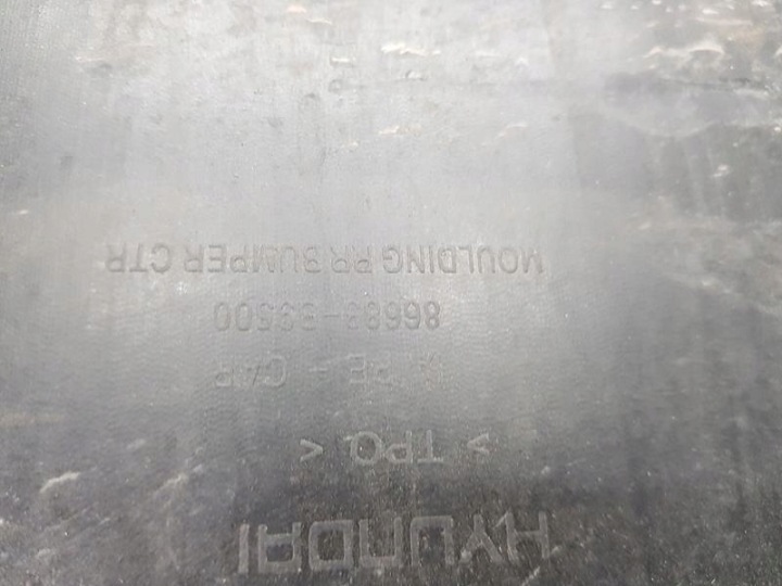 MOULURE PARE-CHOCS ARRIÈRE HYUNDAI I10 II 86683-B9500