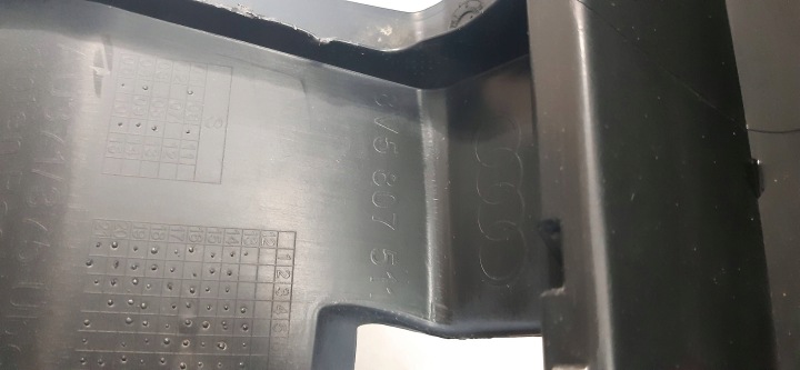 PARE-CHOCS AUDI A3 PARE-CHOCS ARRIÈRE ARRIÈRE L8V5807511