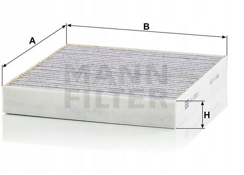 MANN-FILTER MANN-FILTER CUK 2232/1 FILTR, VENTILATION PRZESTRZENI 