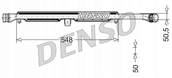 INTERCOOLER DENSO DIT02026 4F0145731E 