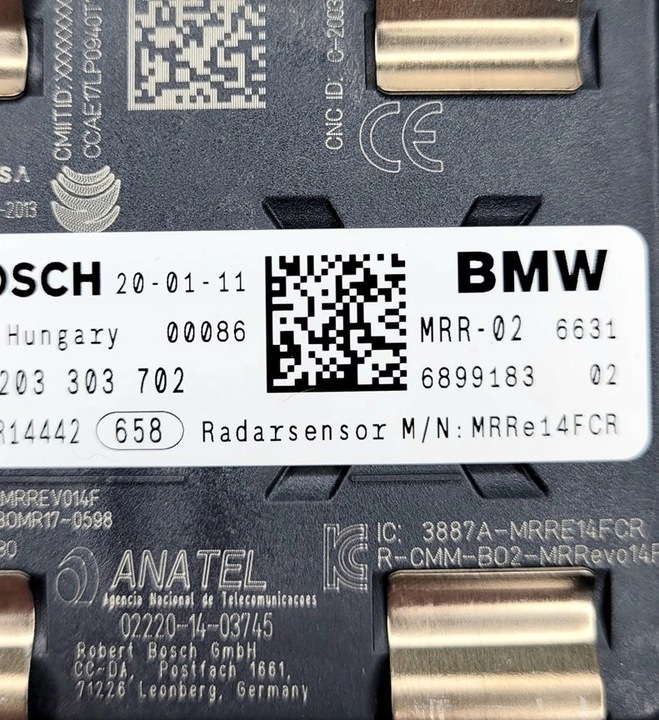 RADAR SENSOR DISTRÓNICO BMW 6899183 