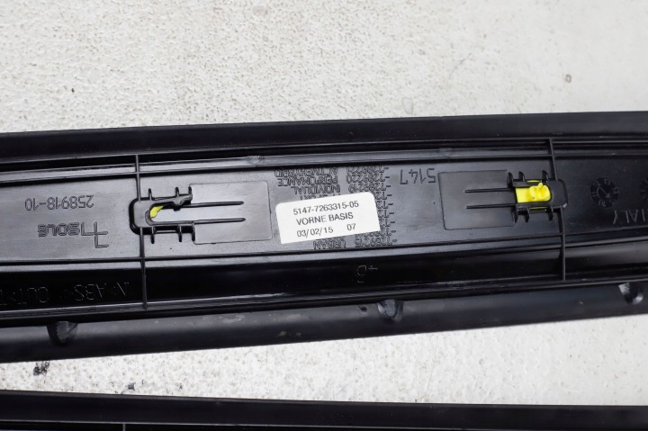 2015 BMW 3 F30 F35 F31 KIT REVÊTEMENTS SEUILS 7263315