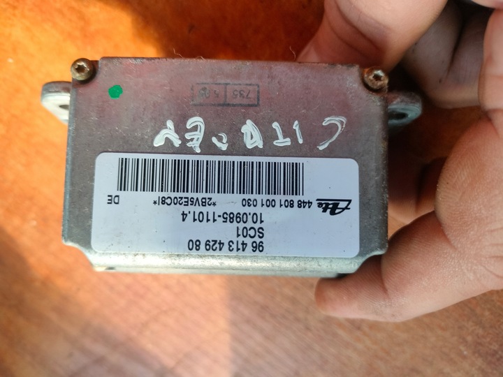 UNIDAD DE CONTROL SENSOR MÓDULO ESP 9641342980 CITROEN 