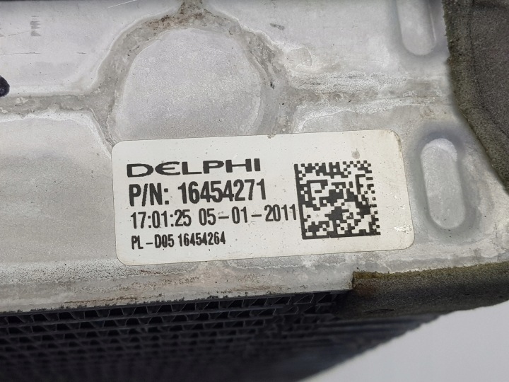 RADIATEUR RÉCHAUFFEURS CLIMATISATION OPEL INSIGNIA A 16454271