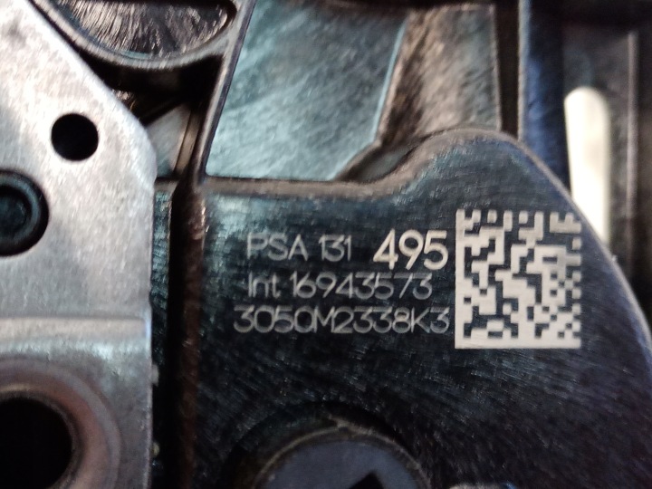 SERRURE DE PORTE DROIT ARRIÈRE PEUGEOT 508 II 131495