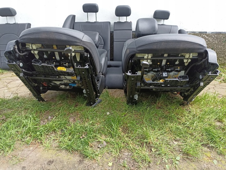 SIÈGES BANQUETTE ARRIÈRE CUIR ENSEMBLE MERCEDES W205 C-KLASA BERLINE UK