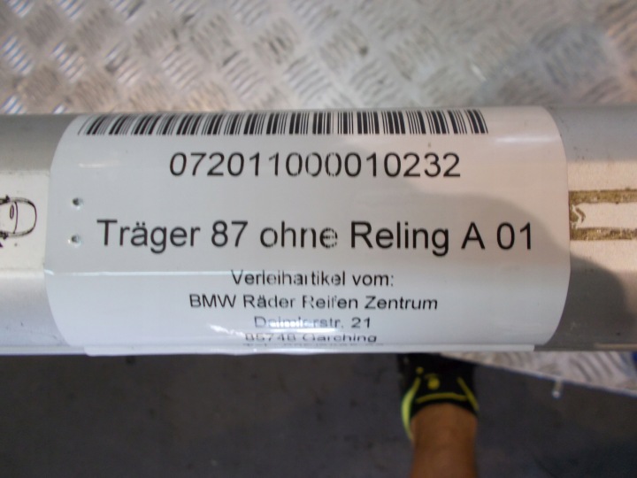 BMW 1 E87 3 E90 COFFRE COFFRE BARRES DE TOIT 0152991