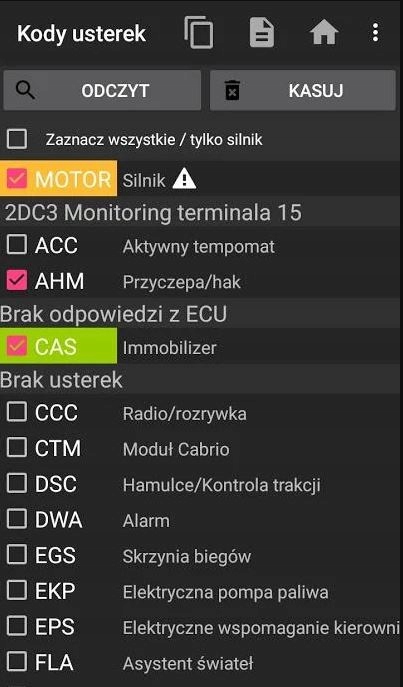 INTERFACE DIAGNOSTIC ELM327 BLUETOOTH 5.0 ANDROID IOS KONNWEI KW906