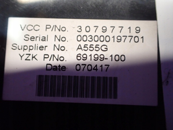 VOLVO V50 07-12 LIFT MONITEUR ÉCRAN 30797719