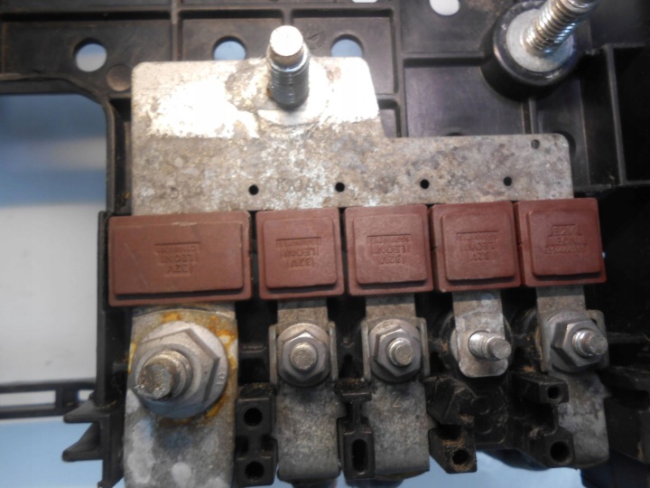 OPEL ZAFIRA C FUSIBLE SERRE-CÂBLE KLEMMA PLUS ENSEMBLE 13368492