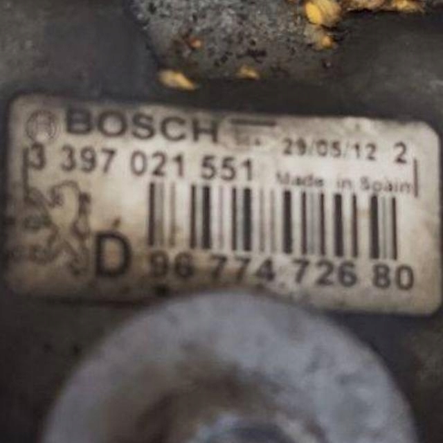 MÉCANISME AVANT ESSUIE-GLACES DROIT PEUGEOT 508