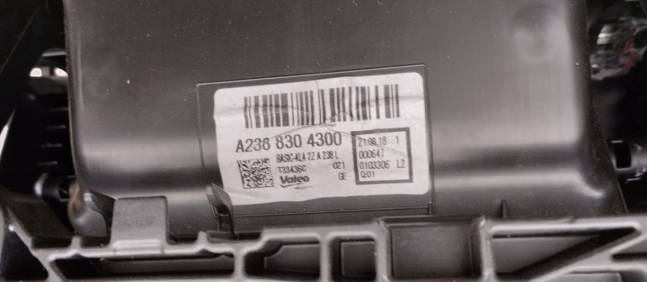 CHAUFFAGE CHÂSSIS MERCEDES E63 E CLASSE W213 A2136886300 A2388304300