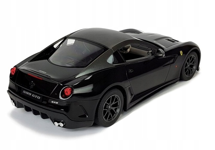 AUTO R\/C FERRARI 599 GTO RASTAR 1:14 JUODI NA PIL nuotrauka 4