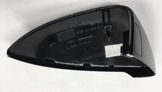 VW TOURAN 5T DE 2015- CHÂSSIS RÉTROVISEURS ORIGINAL ASSISTANT BLIS NOIRE GAUCHE