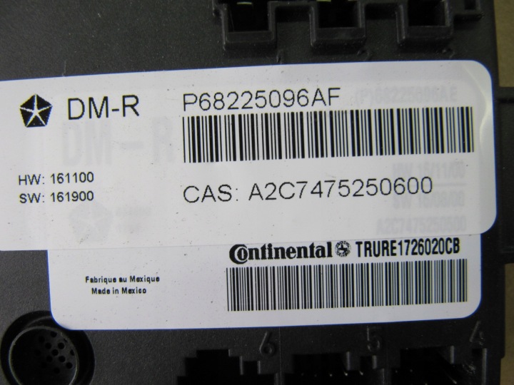 CHRYSLER PACIFICA 17- MODULE PORTES ARRIÈRE ARRIÈRE GAUCHE DROIT CONTRÔLEUR ORDINATEUR