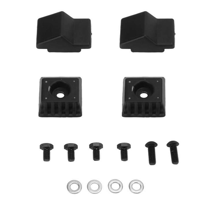 4PCS BUFOR ZATRZYMANIA ARRIÈRE COUVERCLES DE COFFRE A1247580044 AVEC REMPLACEMENT BOULONS PI