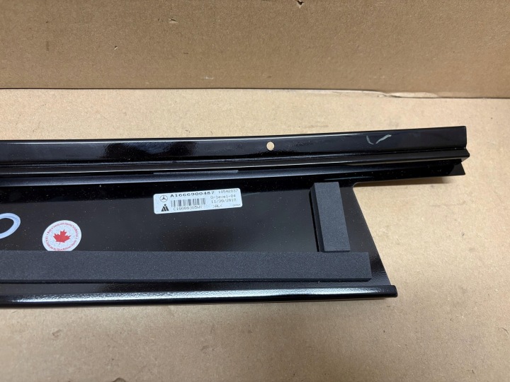 MERCEDES ML GL W166 MOULURE REVÊTEMENT MONTANTS GAUCHE ARRIÈRE A1666900487 W166