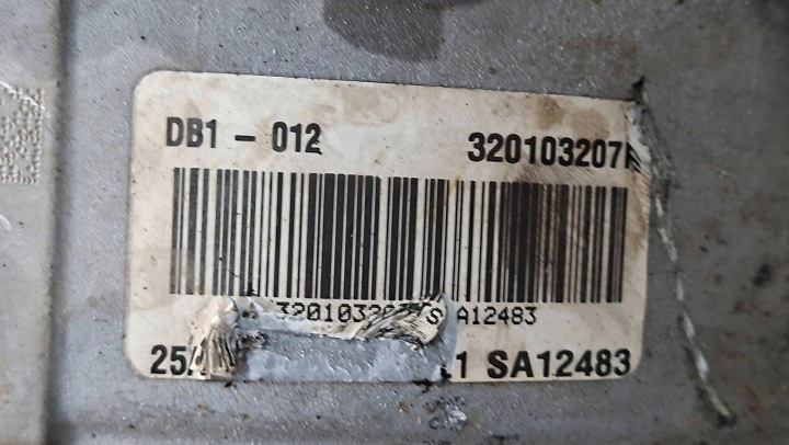 BOÎTE DE VITESSES DB1012 RENAULT CLIO V CAPTUR II ARKANA 1.6 E-TECH