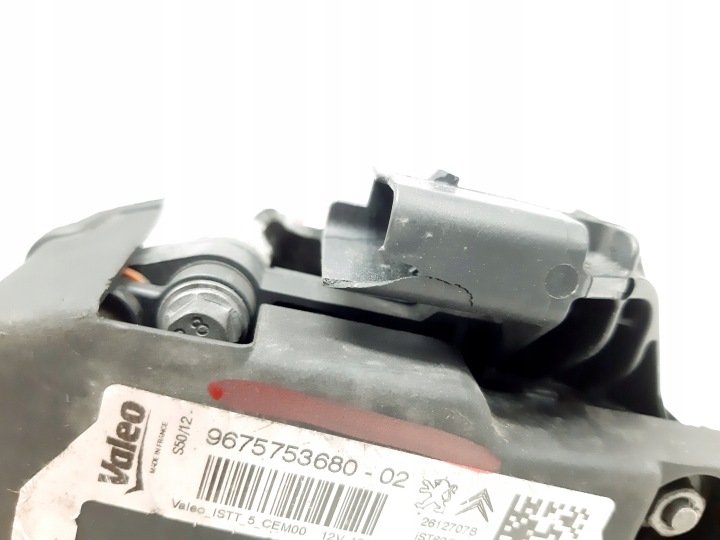 9675753680 1.6 EHDI CITROEN PEUGEOT ALTERNATEUR DÉMARREUR STOP