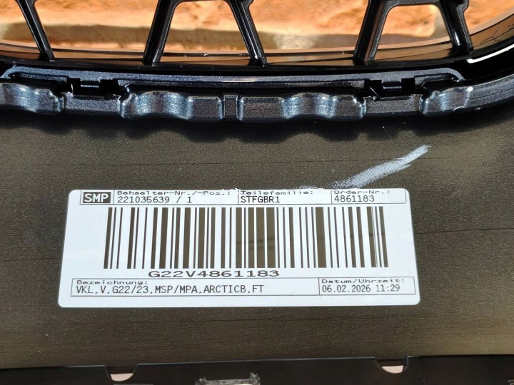 PARE-CHOCS AVANT AVANT CAMÉRA KIT BMW 4 G22 G23 C4F ARCTIC RACE USA