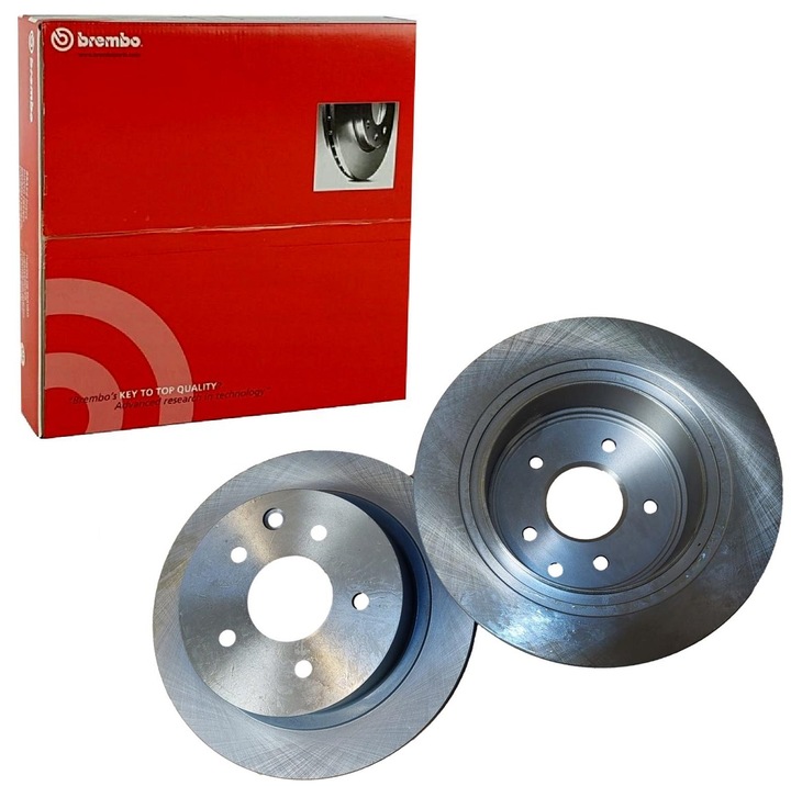 2 X BREMBO DISKU STABDŽIŲ INFINITI 09.B631.11 nuotrauka 1