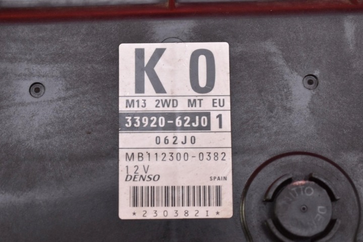 CONTRÔLEUR MOTEUR 33920-62J0 SUZUKI SWIFT 4 IV MK6 1.3 16V 92 KM 04-10