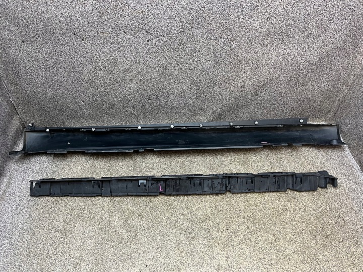 SEUIL ALUMINIUM GAUCHE MOULURE REVÊTEMENT SEUIL GAUCHE DEGRÉ BMW X5 E70 SPORT