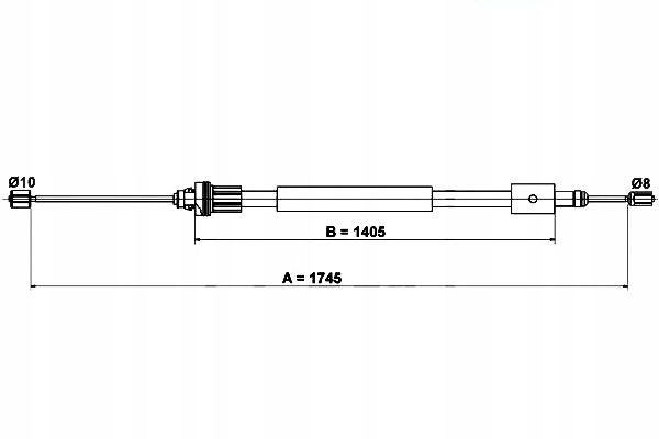 CABLE HAM.LEWA CITROEN BERLIGO 96- 24.3727-0314.2 ATE photo 7 - milautoparts-fr.ukrlive.com