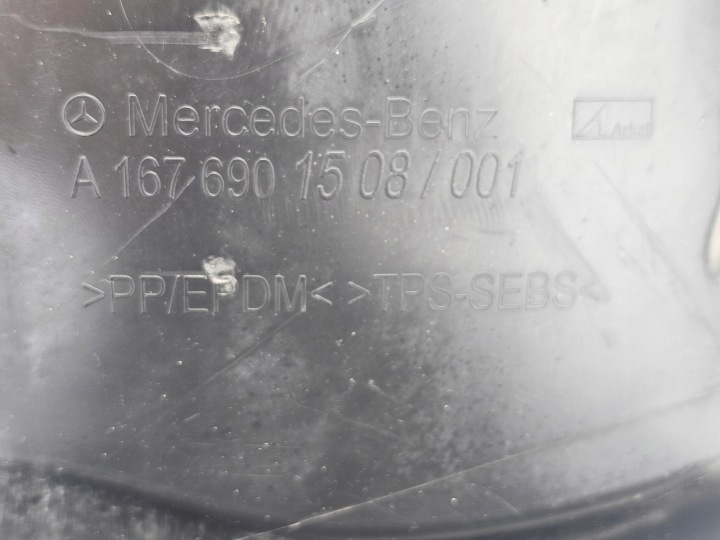 PASSAGE DE ROUE MERCEDES GLE II V167 167 2019 GAUCHE AVANT GAUCHE AVANT ORIGINAL
