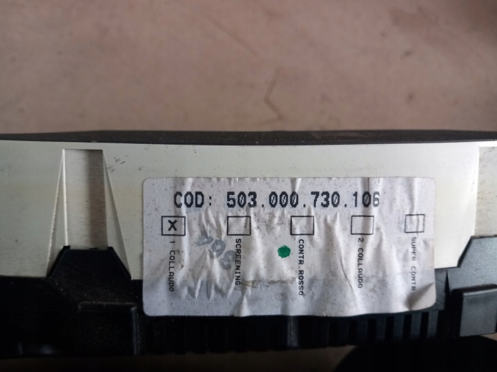 COMPTEUR TABLEAU DE BORD EUROPE 503000730106 AUDI A6 C6 2.0 TFSI 170 KM 04-08