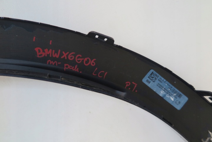 BMW X6 G06 LIFT MODULE LCI MOULURE GARDE-BOUE DROITE ARRIÈRE ARRIÈRE 5A571C2