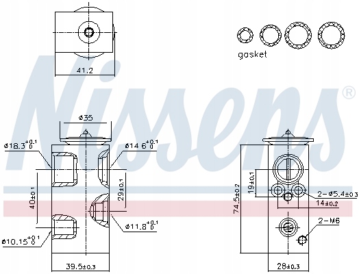 NISSENS 999426 VALVE ROZPREZNY, AIR CONDITIONING photo 6 - milautoparts-fr.ukrlive.com