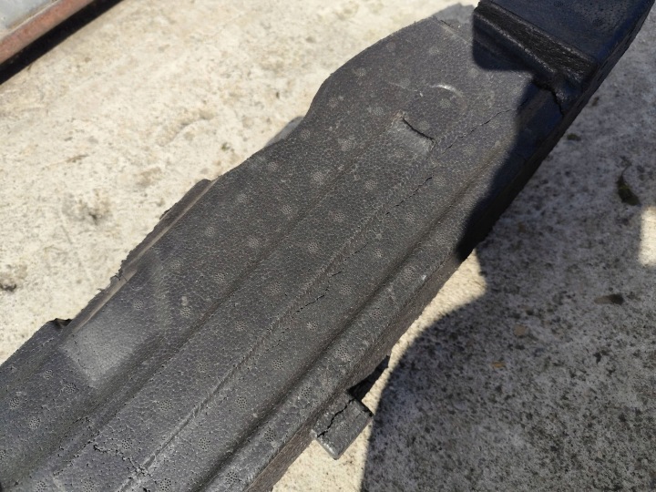 MERCEDES SLK R172 11- ARRIÈRE AMORTISSEUR ARRIÈRE PARE-CHOCS ORIGINAL