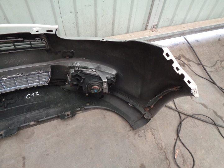 PARE-CHOCS AVANT AVANT FIAT BRAVO 2 2008-2014R. COMPLET COULEUR ARGENTÉ 620B