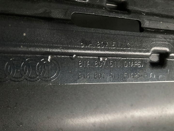 AUDI Q2 S-LINE LIFT PARE-CHOCS ARRIÈRE 81A807511C.D.E