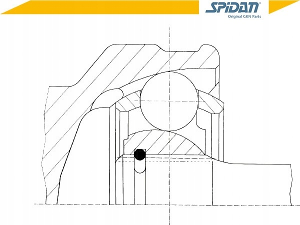 JUEGO - JUEGO DE MUÑÓN DE DIRECCIÓN DE ACCIONAMIENTO [SPIDAN] 