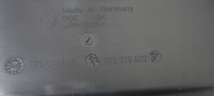 DOUBLURE DE PASSAGE DE ROUE VW TIGUAN III CT1 571819403C 571819404C