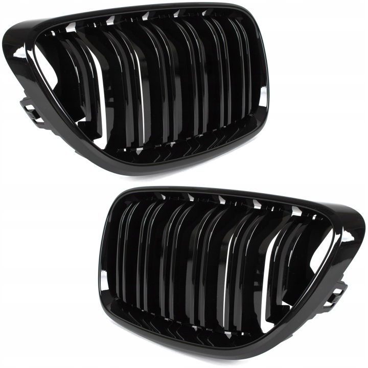 GRILLES GRILLE CALANDRE GRILLE VERS BMW F22 F23 2013+ NOIR BRILLANT