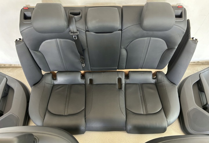 SIÈGES CUIR SOKORZANE NOIR CHAUFFÉ ÉLECTRIQUE AUDI A7 C7 4G8 CONFORT
