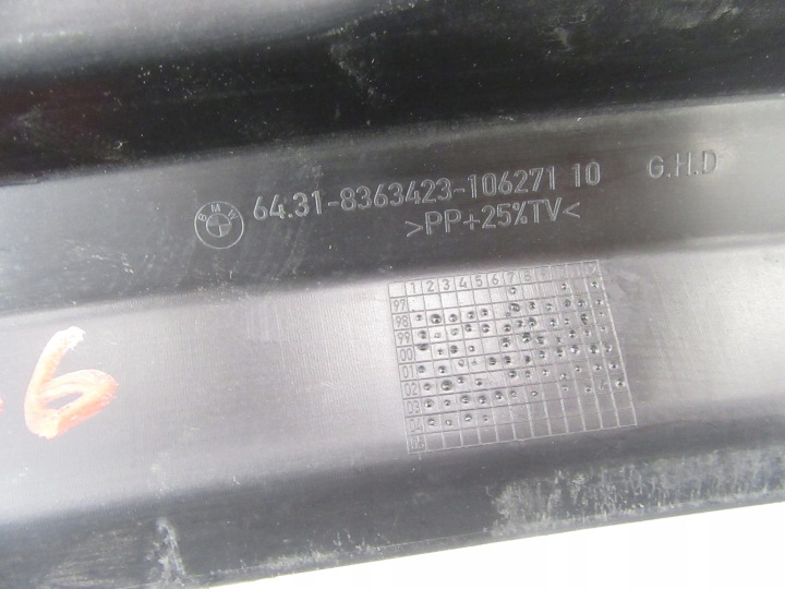 PROTECTION FILTRE AIR BERLINE DOUBLURE DE PASSAGE DE ROUE BMW E46