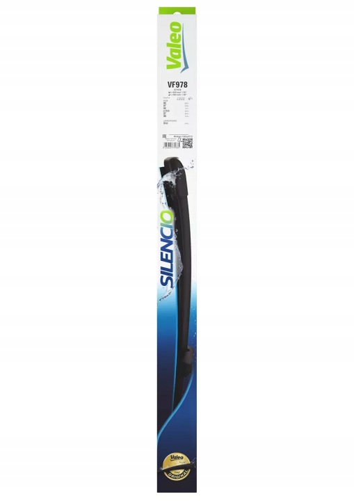 POIGNÉE ESSUIE-GLACES VALEO 577978 AVANT 625 MM