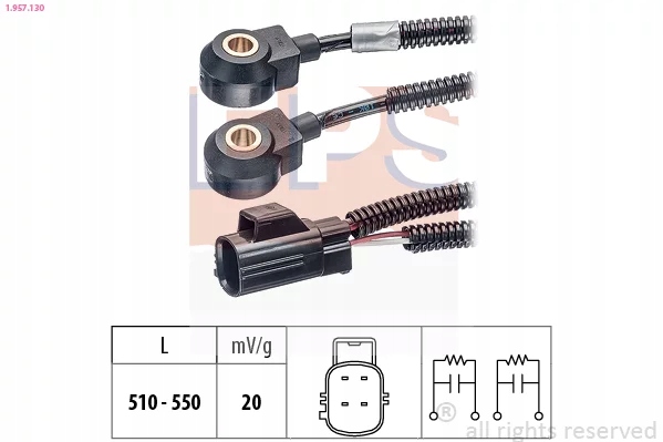 1-957-130 SENSOR DETONACIÓN STUKOWEGO VOLVO S60 2,4 